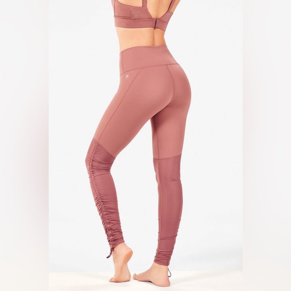 Fabletics Cashel Foldover PureLuxe Legging Pink orchid smokHigh-Waisted Leggings
